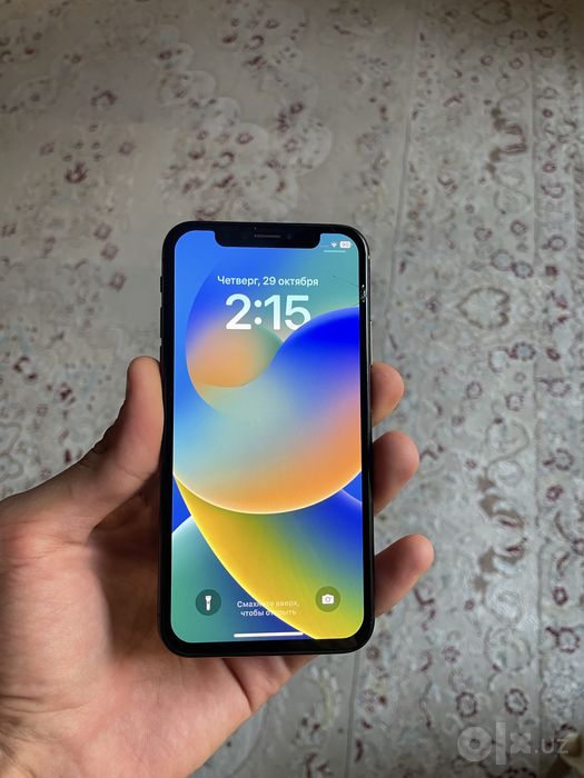 iPhone X 64Gb oynasi singan sotiladi!