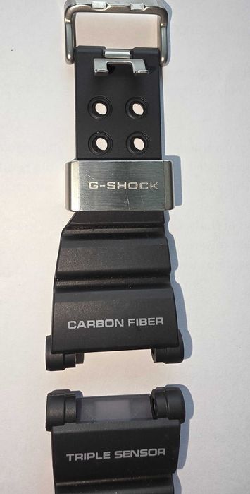 Нова оригинална каишка Casio Black Carbon Fibre Band