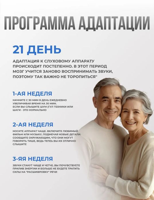 Слуховой аппарат мини  WHITE г.Караганда