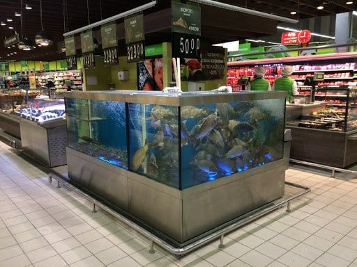 аквариум на заказ ремонт аквариум реставрация перевозки перестановка