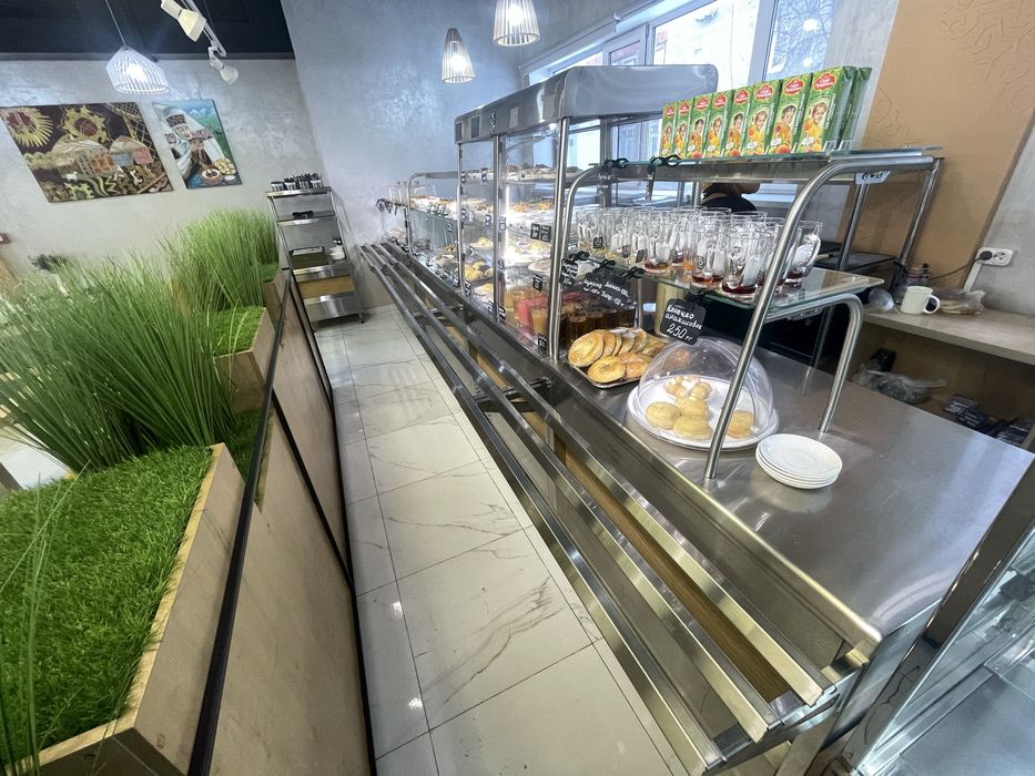 Линия раздачи для столовой