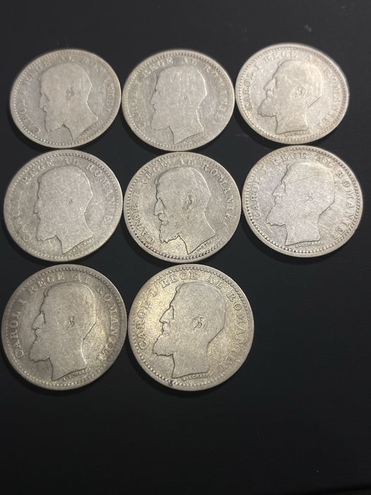 Lot 9 x 50 bani 1900