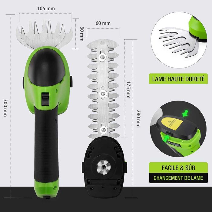 Foarfeca electrica pentru arbori si arbusti