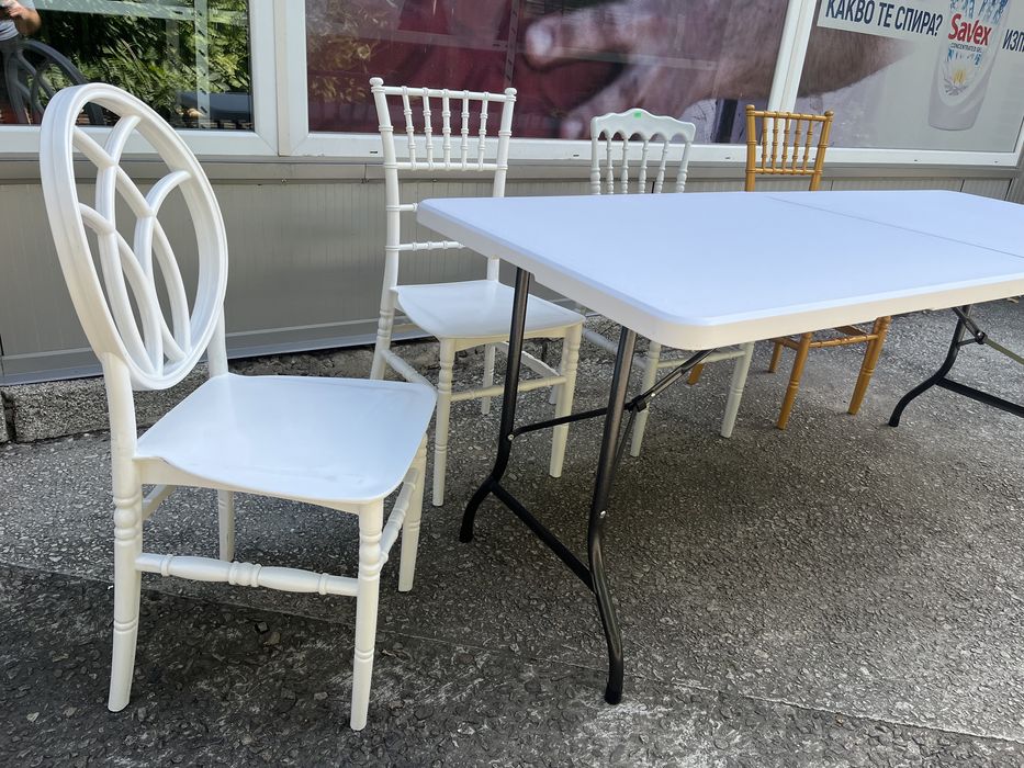 ПРОМО Маса кетъринг Куфар 180см 75см