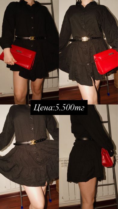 Черное платье на лето