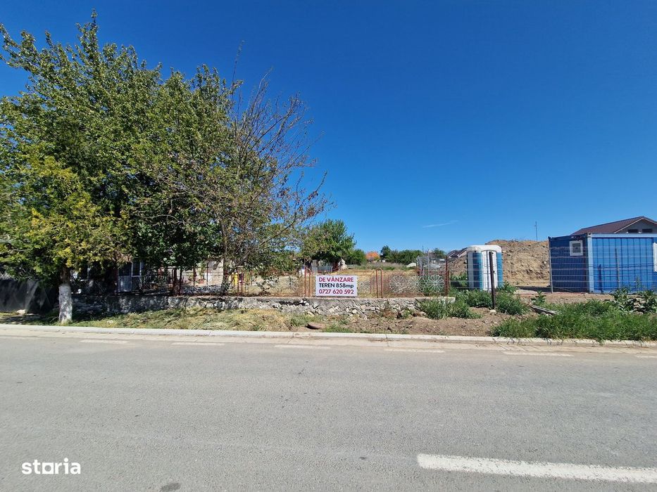 Corbu- Teren intravilan 858 cu deschidere la strada George Toparceanu