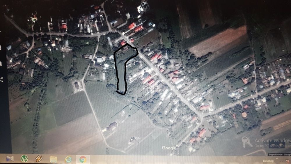 Curte de vanzare comuna Crevedia,sat Cocani,Dambovita