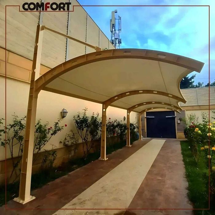 Автонавес, навес для авто, Avtonaves под заказ. Паркинг. Тент паркинг.