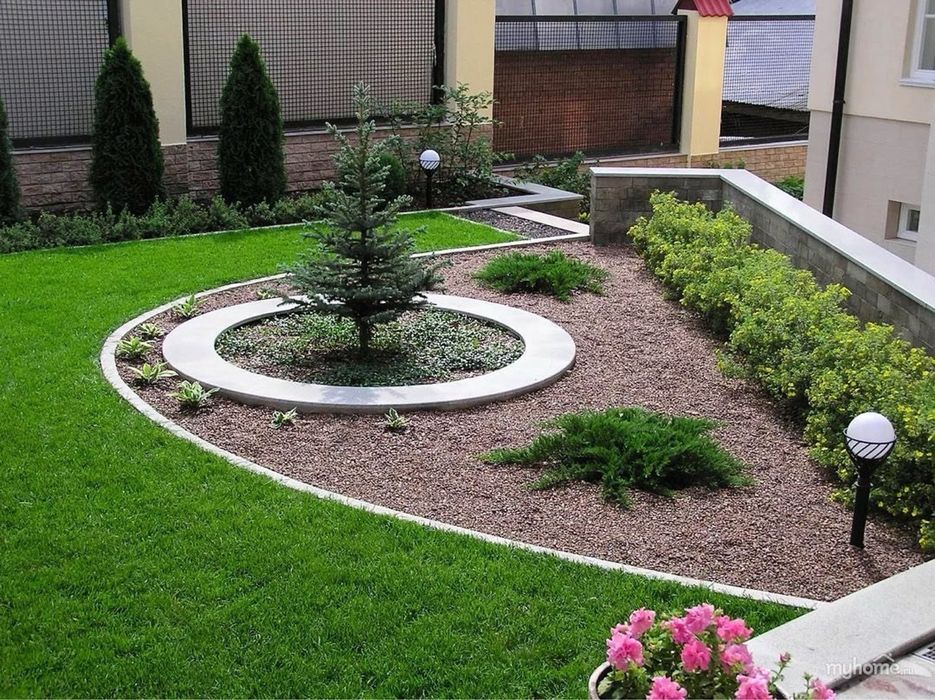 Газон, ландшафт, полиф киламиз тез ва арзон нархда