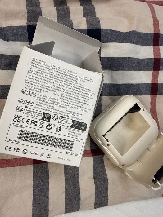 Mini printer с блютузом