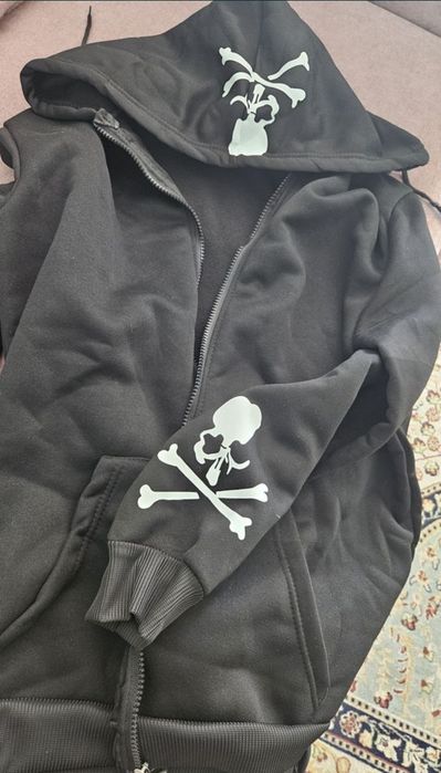 зипка худи кофта mastermind scull (полиэстер)