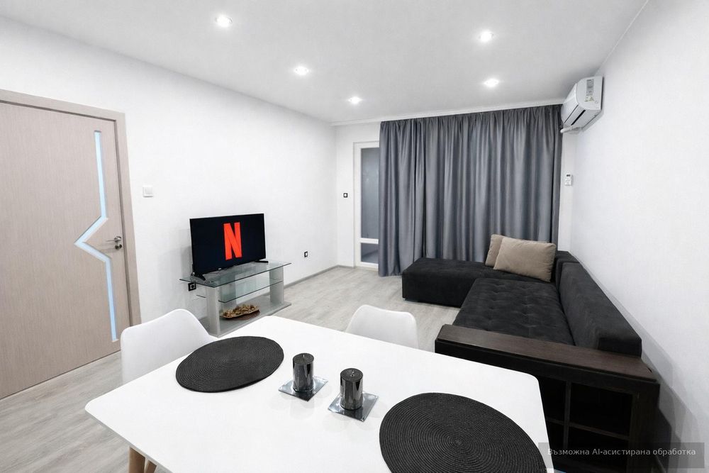 Двустаен апартамент под наем в жк. Тракия