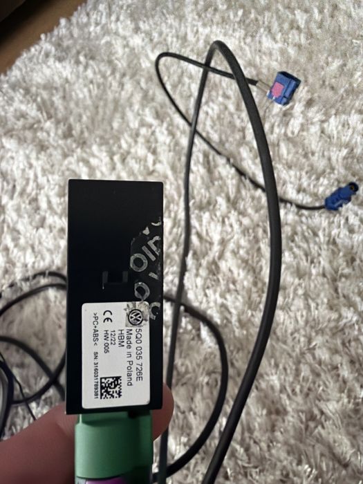 Vand navigatie MIB2 CP OFF, toate activarile active