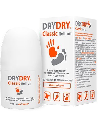Антиперспиранты dry dry от обильного потовыделения. Для ног подмышек