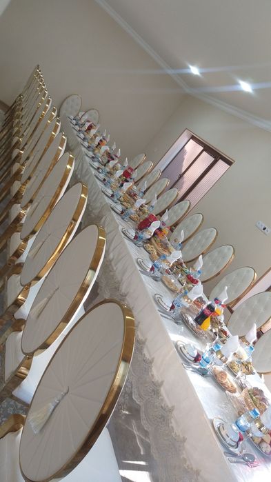 Прокат аренда чинни идишлар, стол стул хонтахта