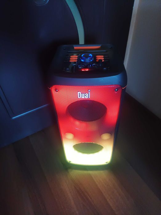 Boxă activă tip Party Speaker Dual – Bluetooth, AUX, Card, USB