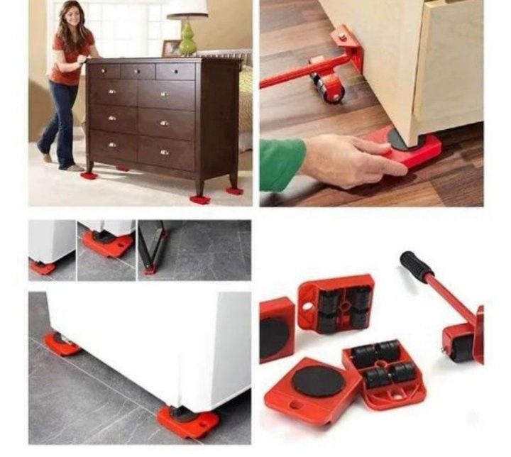 Доставка бесплатная.Набор для перемещения мебели