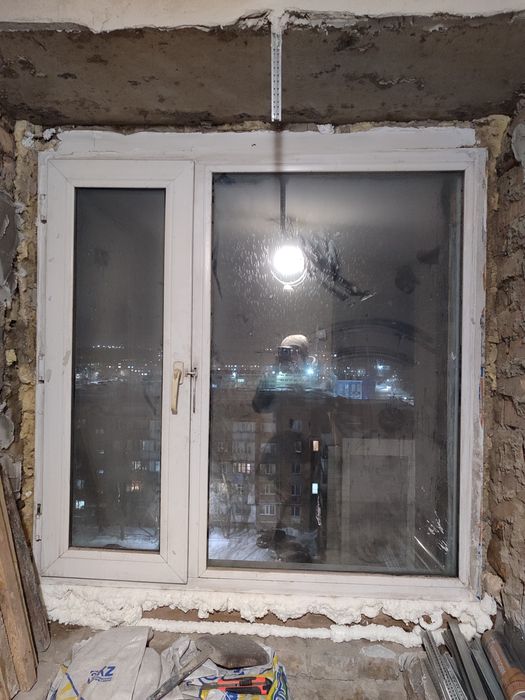 Окно пластиковое б/у