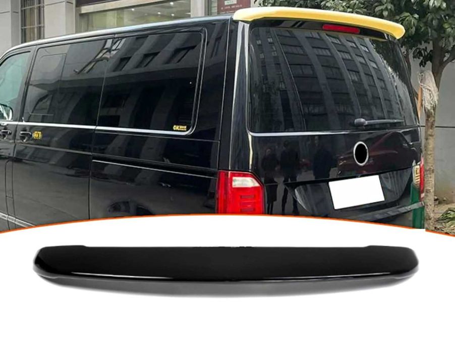 Спойлер за багажник транспортер т5 т6 / vw transporter t5 t6 spoiler / антикрило / добавка за задно стъкло / задна врата
