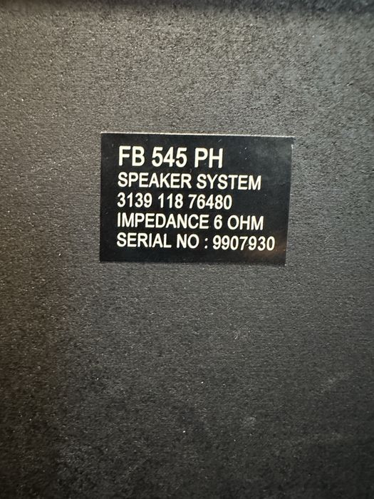 Boxe de raft Philips FB545 PH 150W rms,6 ohm
