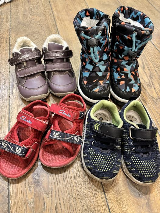 Продам детскую обувь GEOX, Clarks оригинал, размер от 20.5 до 22