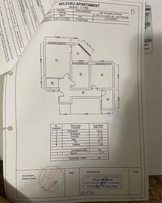 Apartament 2 camere Alexandria
