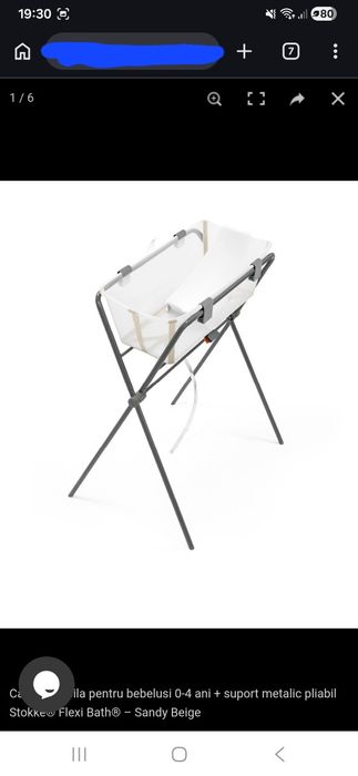 Cadita stokke pentru bebelusi