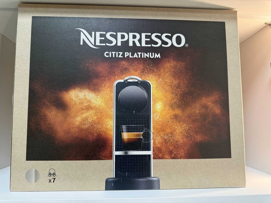 Espressor CitiZ Platinum Stainless Steel. Nou.