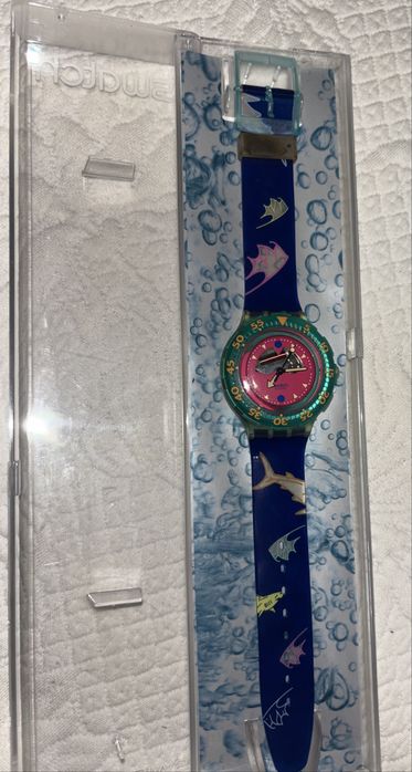 1991 Swatch SDN101 Happy Fish Watch