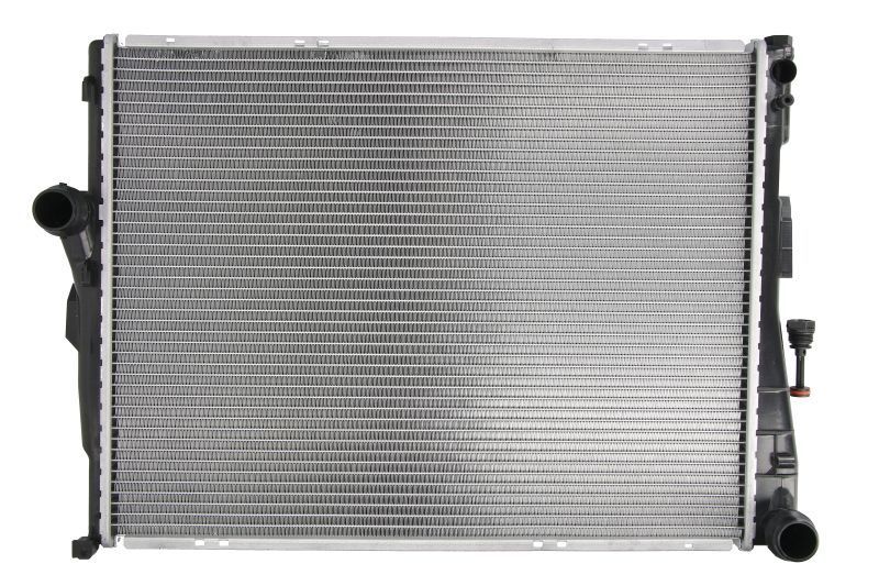 Radiator racire BMW Seria 3 E46, 01.1998-07.2006, motor 1.6, 1.8; 1.9; 2.0/2.0 R6; 2.2 R6; 2.5 R6; 2.8 R6; 3.0 R6; 3.2 R6 benzina, cutie manuala; cu/fara AC, 585x452x32 mm, aluminiu/plastic