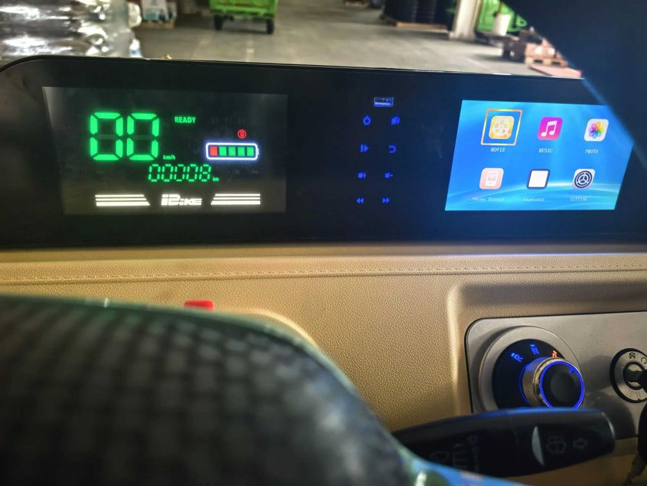 Camioneta electrica FORTE E-PICKUP, cu 2 locuri omologate motor 3000W