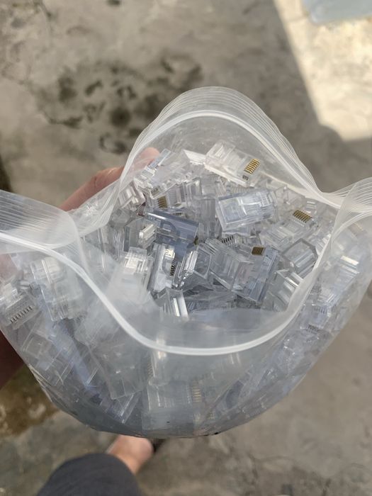 модульные коннекторы RJ45 600 шт 250 000 тыс