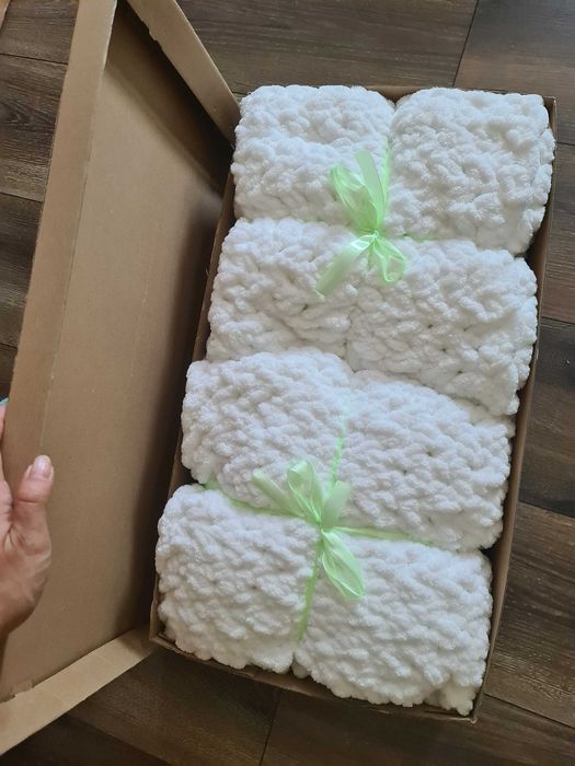 Плетено бебешко одеяло