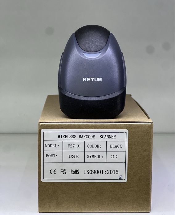 Skaner shtrix kod bar kod netum f27-x buletooth 2d qr skanner shtrix