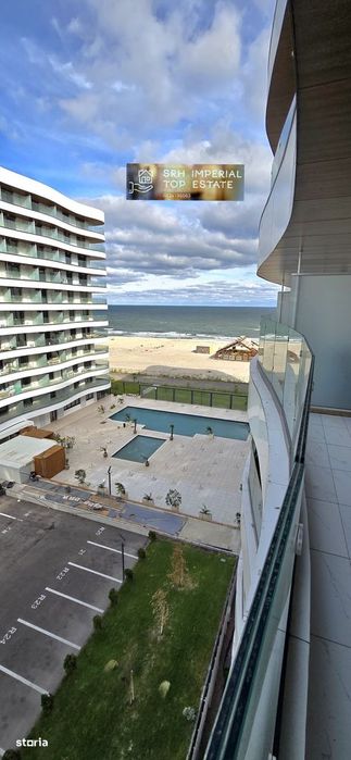 Studio vedere la mare Casa del Mar Mamaia Nord Prima linie Parcare prv — fotografia 1