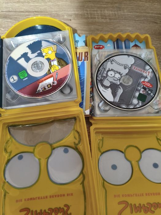 DVD The Simpsons Collector's Edition – Sezon 6 și 10 – Netestate