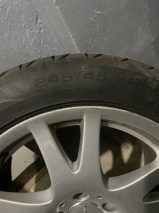 Джанти и гуми 17цола Mercedes