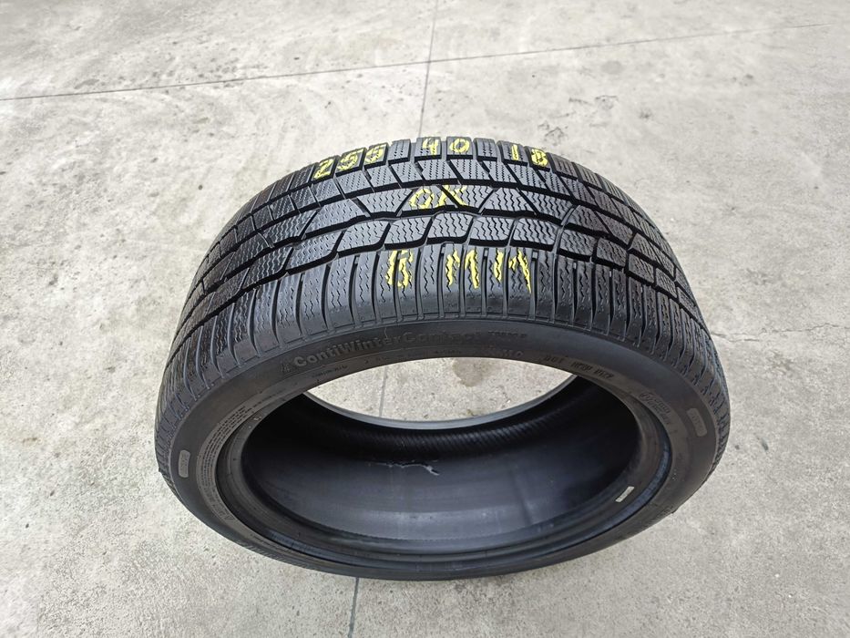 O anvelopa iarna 255 40 18 continental wintercontact TS830 profil 8 mm