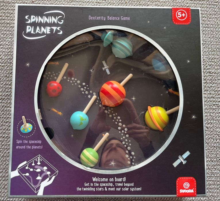 Joc educativ Spinning Planets