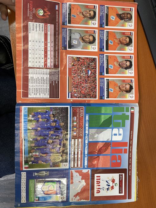 Альбом ЕВРО-2008 Panini