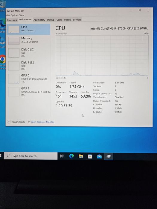 Laptop rar ultrabook  Lenovo X1 Extreme Carbon 4K touch, i7, 1050 ti