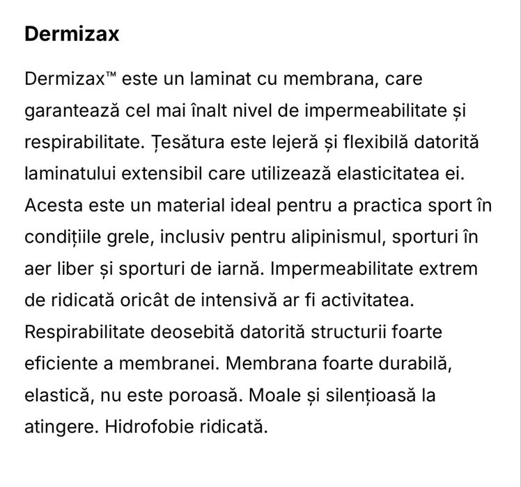 Geaca de ski 4F Dermizax 20000 XL