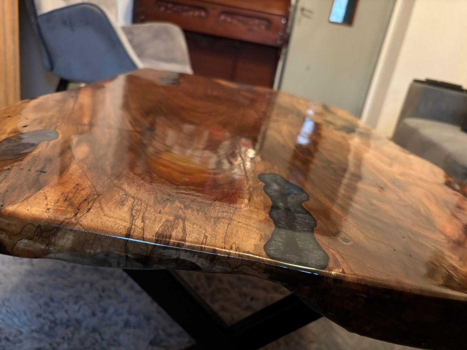 Masa cafea din lemn de Nuc