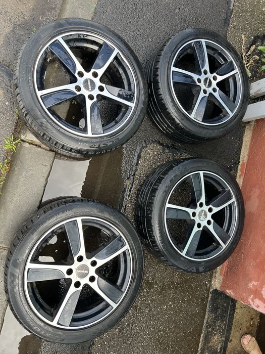 Set 4 Jante Carmani 17” + Kumho ECSTA PS31 225/45 R17 - O jantă îndoită