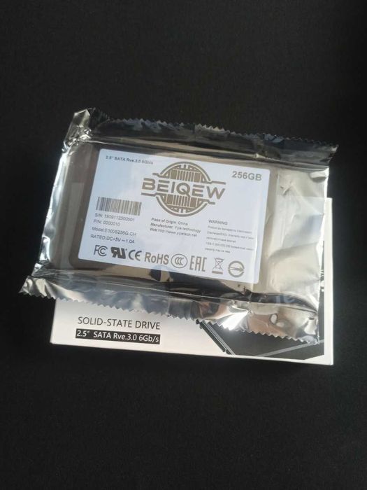Новый SSD 256 GB | система Windows 10 / 11 Pro