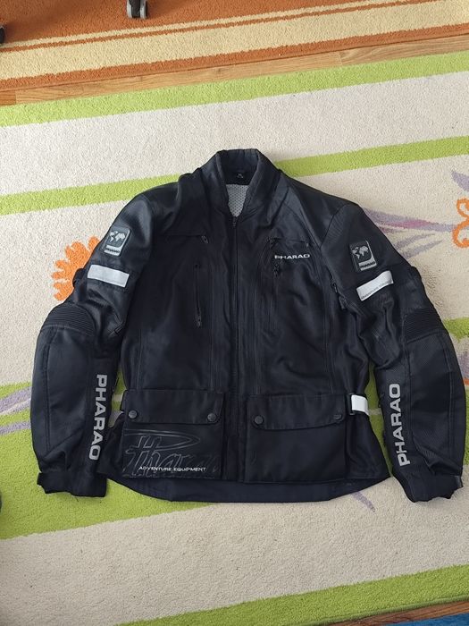 Geaca moto Polo Pharao Adventure XL impermeabilă cu multe ventilații 
Protecții complet
