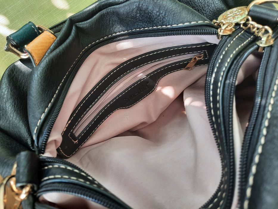 Италианска   цветна чанта  superbia нова