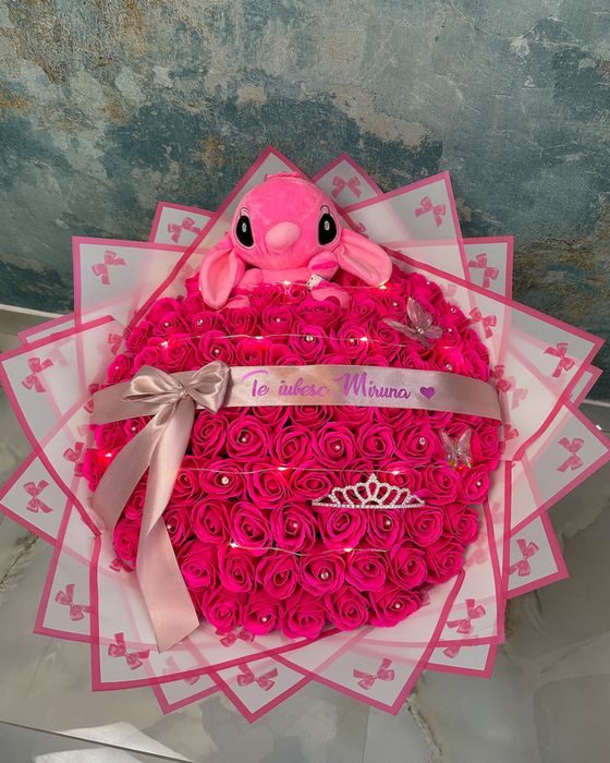Buchet trandafiri sapun