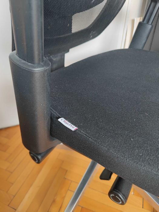 Ергономичен офис стол ChairPro 1000 HL - черен / Употребяван Стол