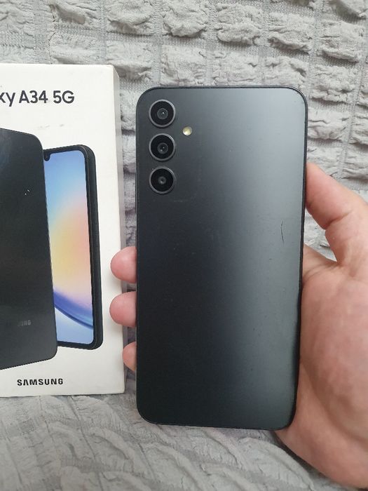 Srochna Sotiladi Samsung Galaxy A34 5G 8+8/256GB Original Karobka Bor